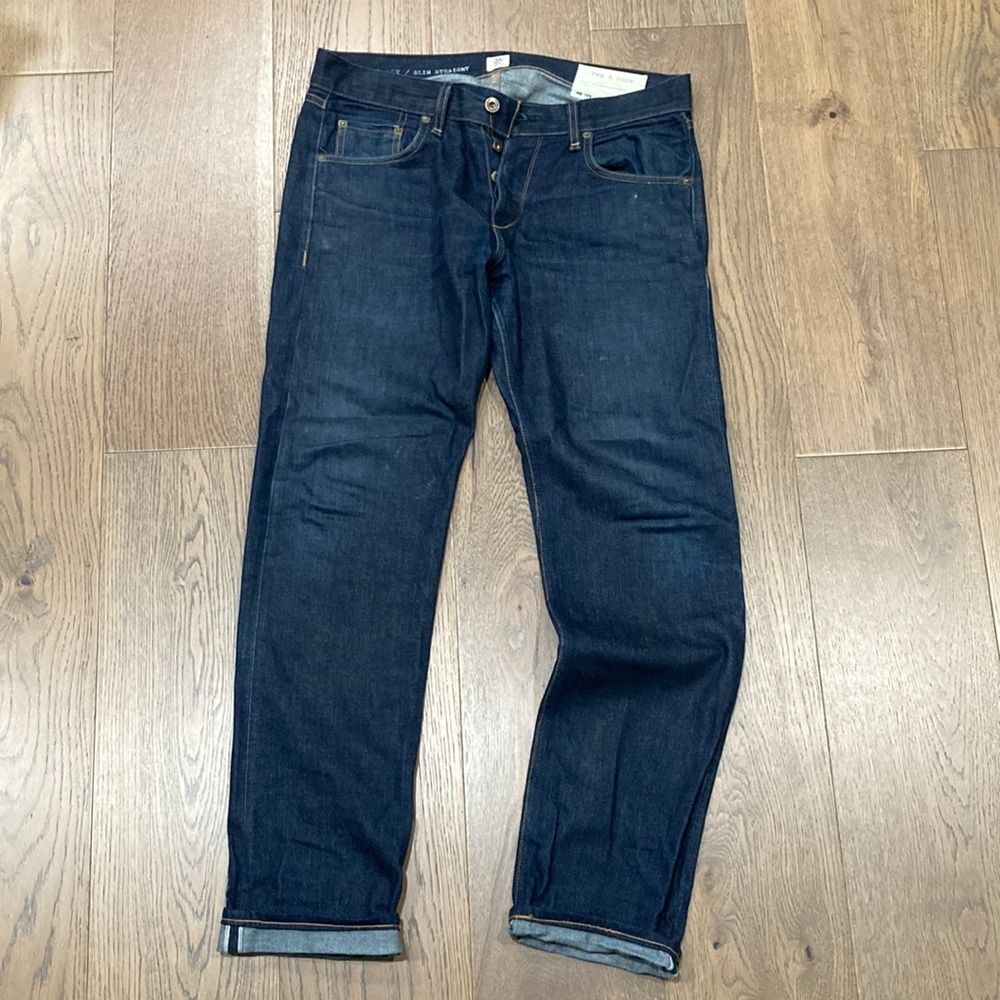Rag & Bone Selvedge Jeans, Cone Mills White Oak Denim